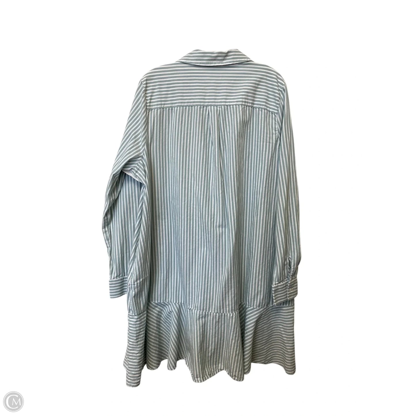 Dress Casual Midi By Crown And Ivy In Striped Pattern, Size: Xxl