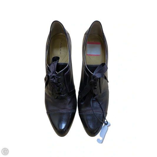 Shoes Heels Stiletto By Tahari In Brown, Size: 10