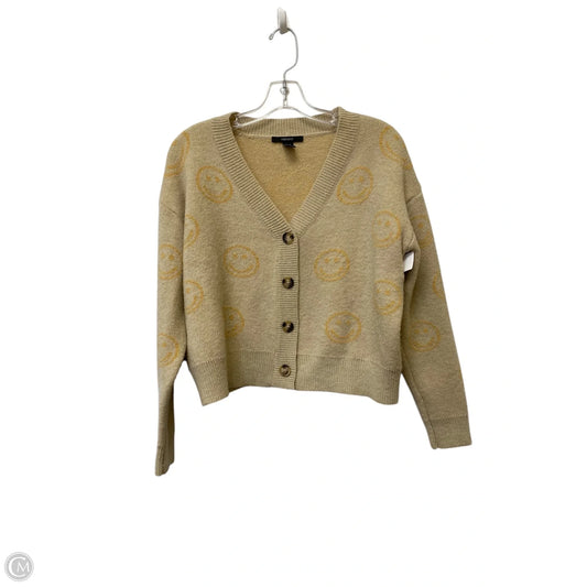 Cardigan By Forever 21 In Tan, Size: S