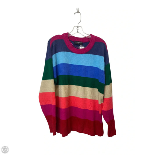 Sweater By Lane Bryant In Striped Pattern, Size: 16