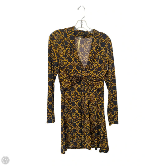 Dress Casual Midi By Uncle Frank In Black, Size: S