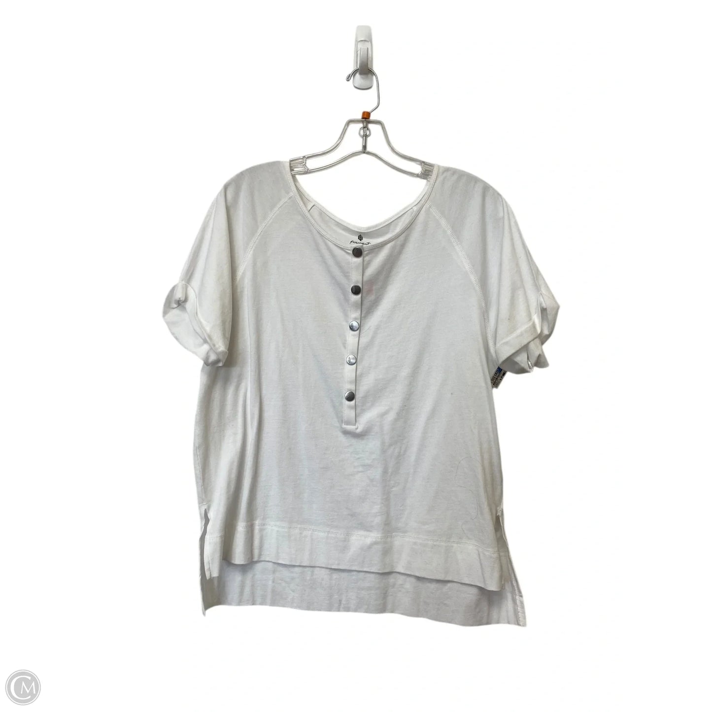 Top Short Sleeve Basic By Free People In White, Size: S