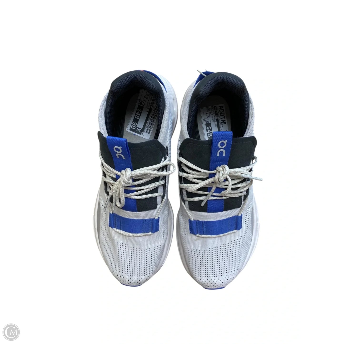 Shoes Athletic By On Cloud In Blue & White, Size: 8.5