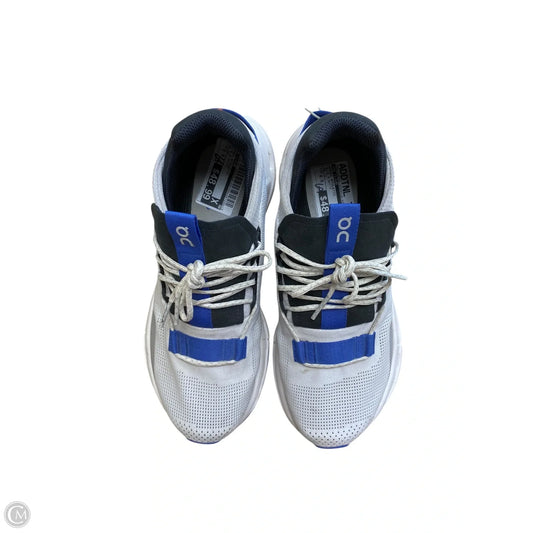 Shoes Athletic By On Cloud In Blue & White, Size: 8.5