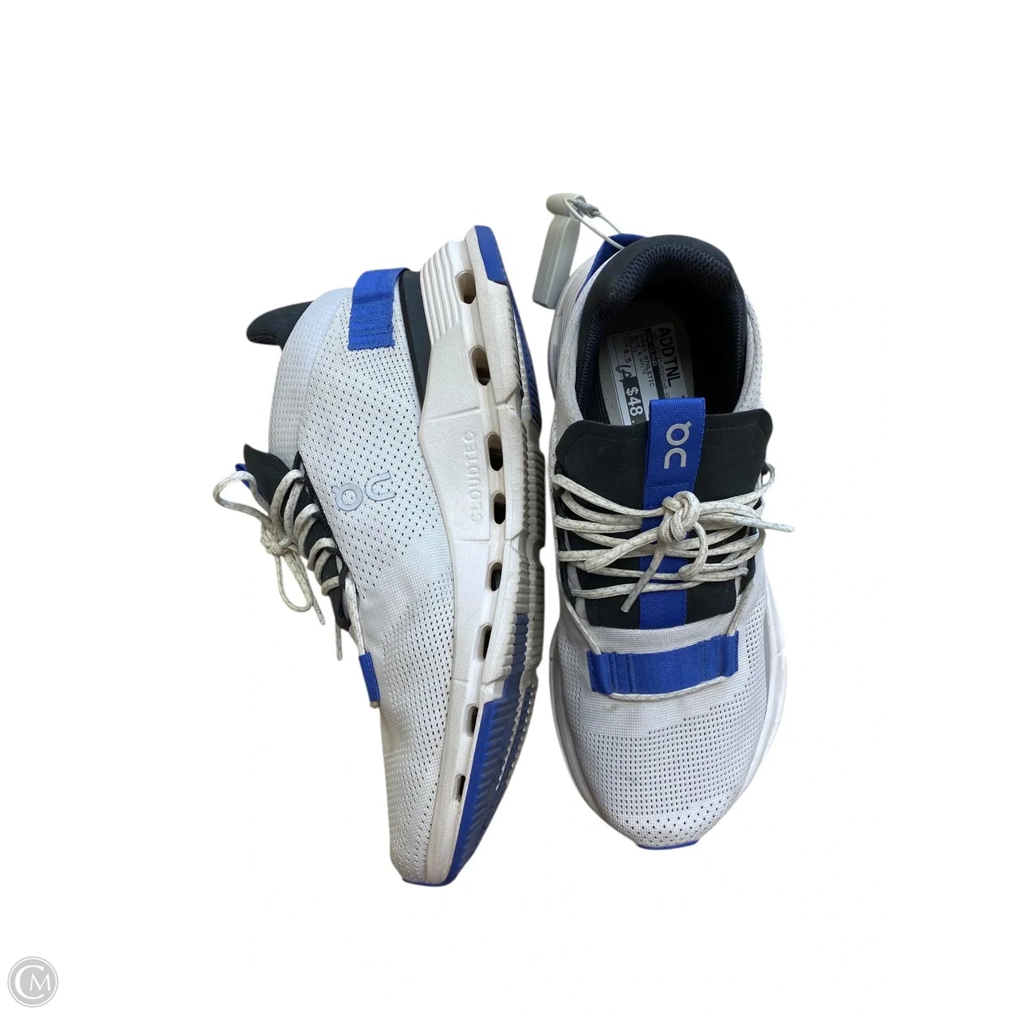 Shoes Athletic By On Cloud In Blue & White, Size: 8.5