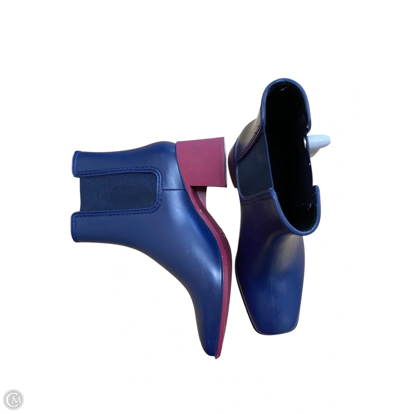 Boots Rain By Jeffrey Campbell In Blue, Size: 9