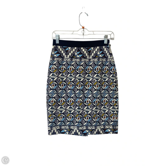 Skirt Designer By Tory Burch In Blue, Size: Xs