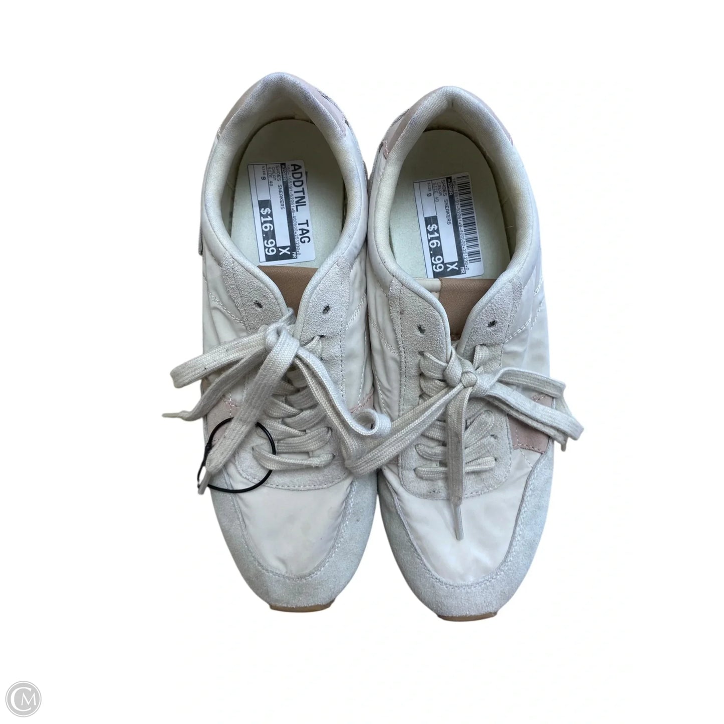 Shoes Sneakers By Zara In Cream, Size: 9