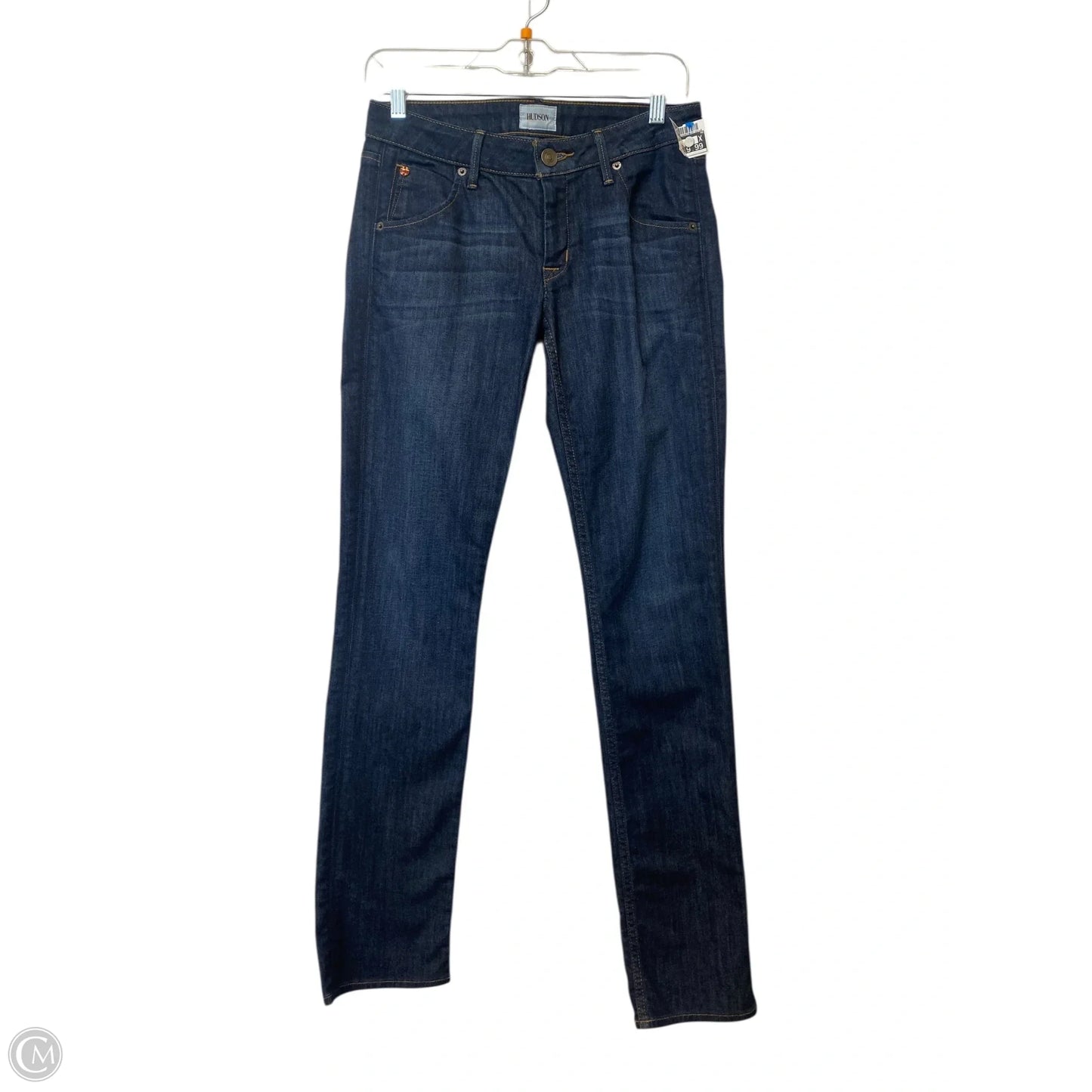 Jeans Boot Cut By Hudson In Blue Denim, Size: 4