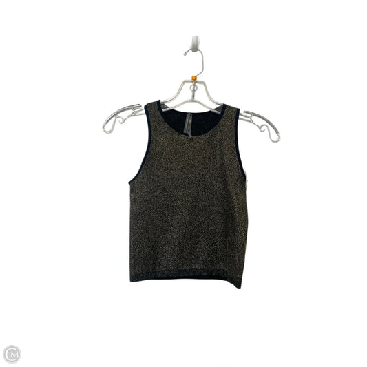 Tank Top By Anthropologie In Gold, Size: S