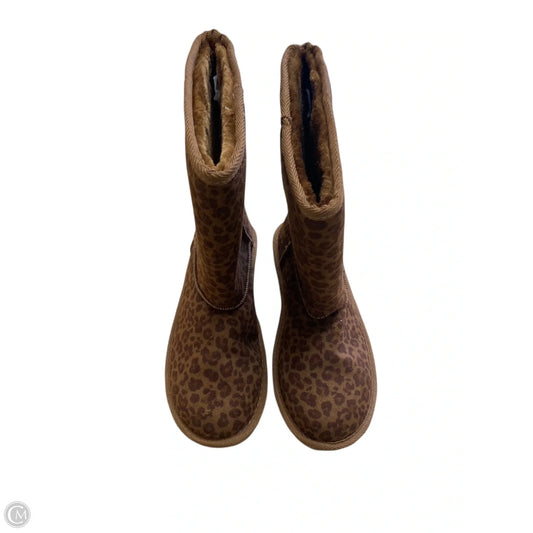 Boots Snow By Arizona In Animal Print, Size: 9
