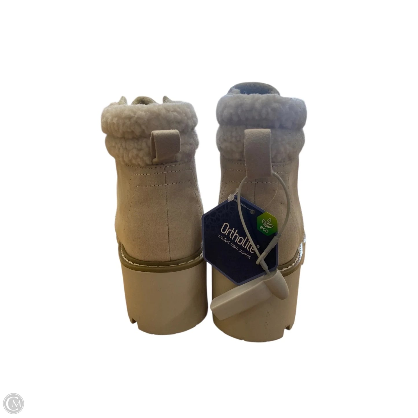 Boots Ankle Heels By Sonoma In Cream, Size: 9.5