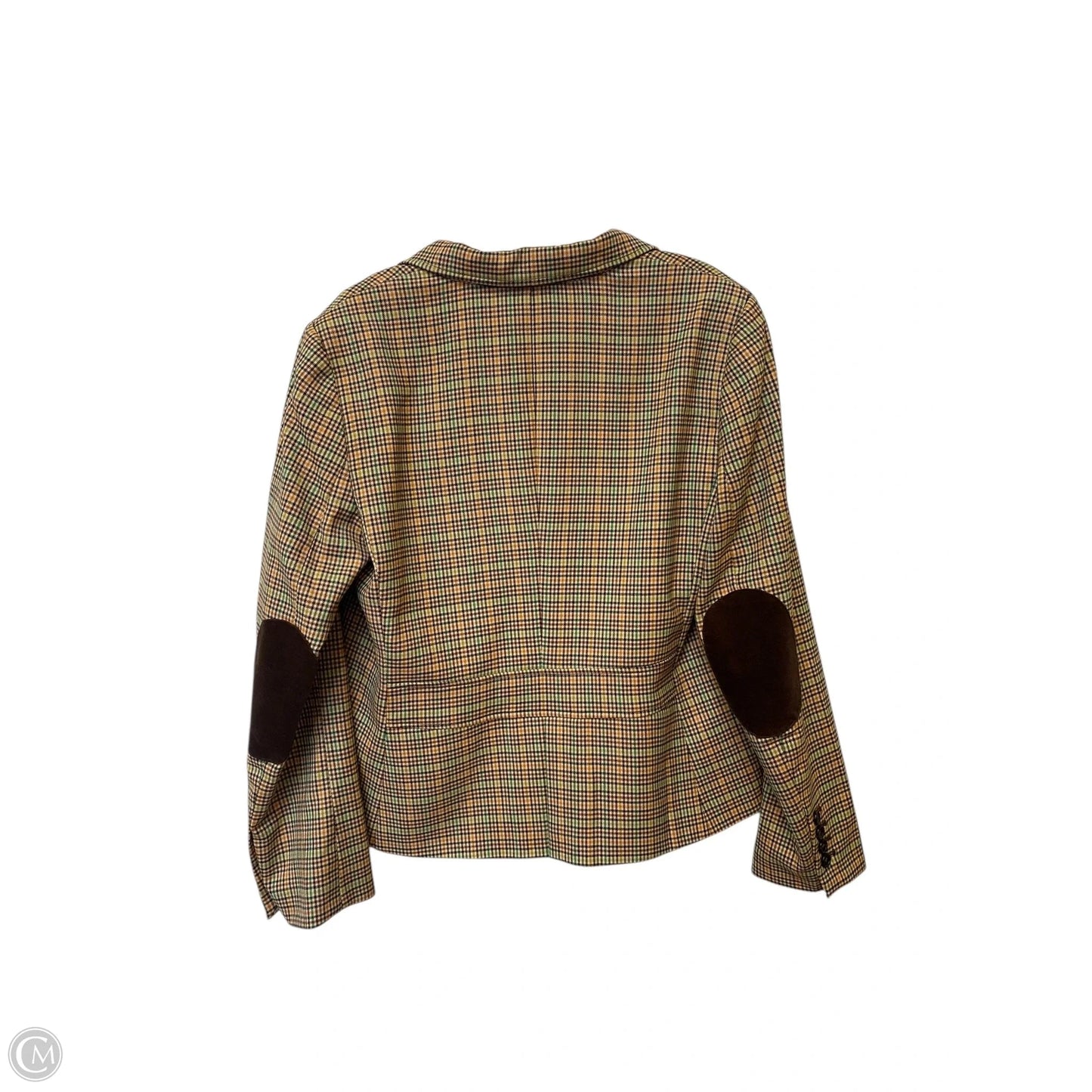 Blazer By Talbots In Plaid Pattern, Size: 12p