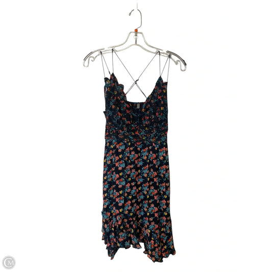 Dress Casual Short By Free People In Floral Print, Size: Xs