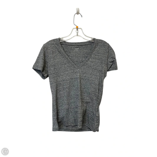 Top Short Sleeve Basic By Madewell In Grey, Size: Xxs