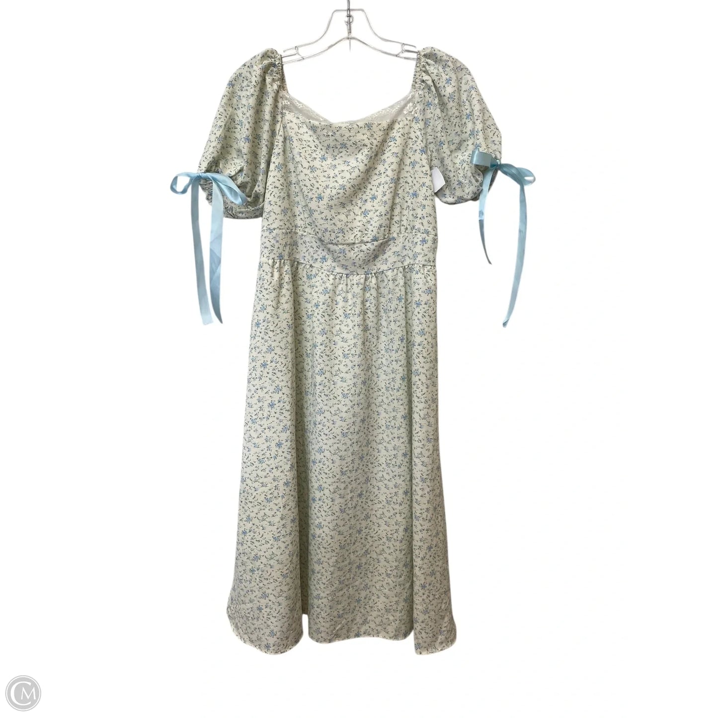 Dress Casual Midi By Cme In Floral Print, Size: L