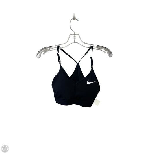 Athletic Bra By Nike Apparel In Black, Size: S
