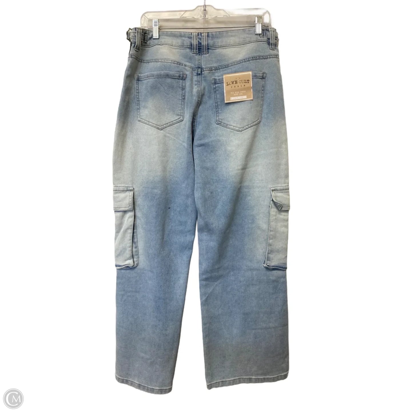 Jeans Straight By Cme In Blue Denim, Size: L