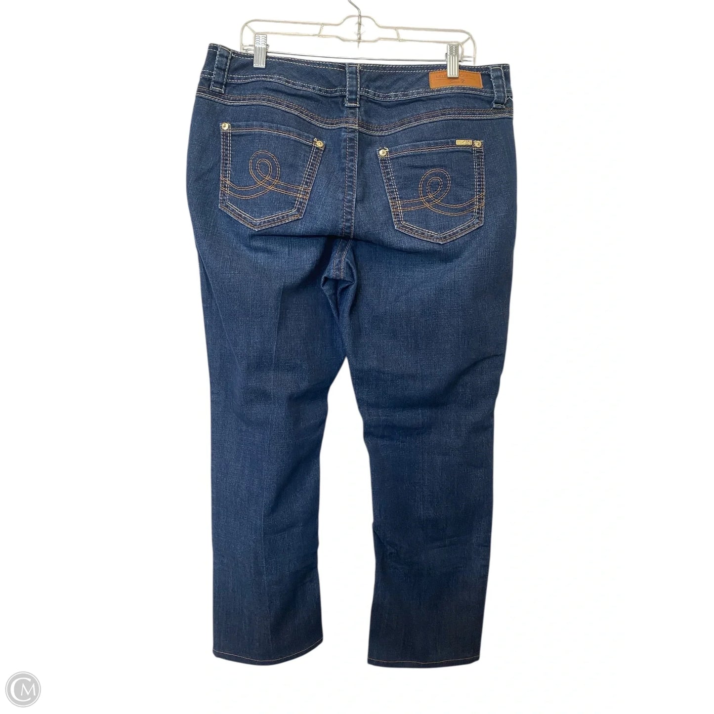 Jeans Straight By Melissa Mccarthy In Blue Denim, Size: 16