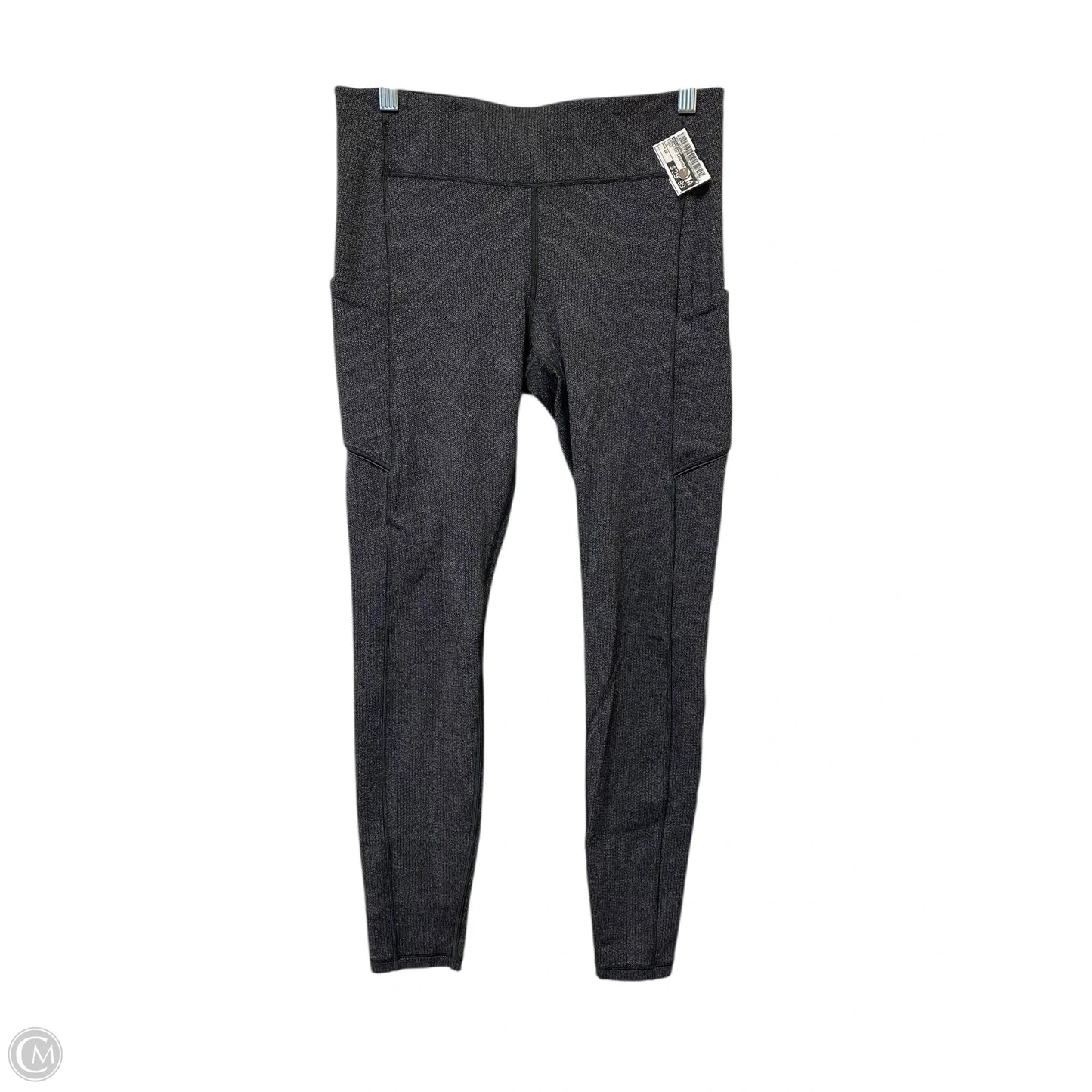 Athletic Leggings By Lululemon In Grey, Size: 10