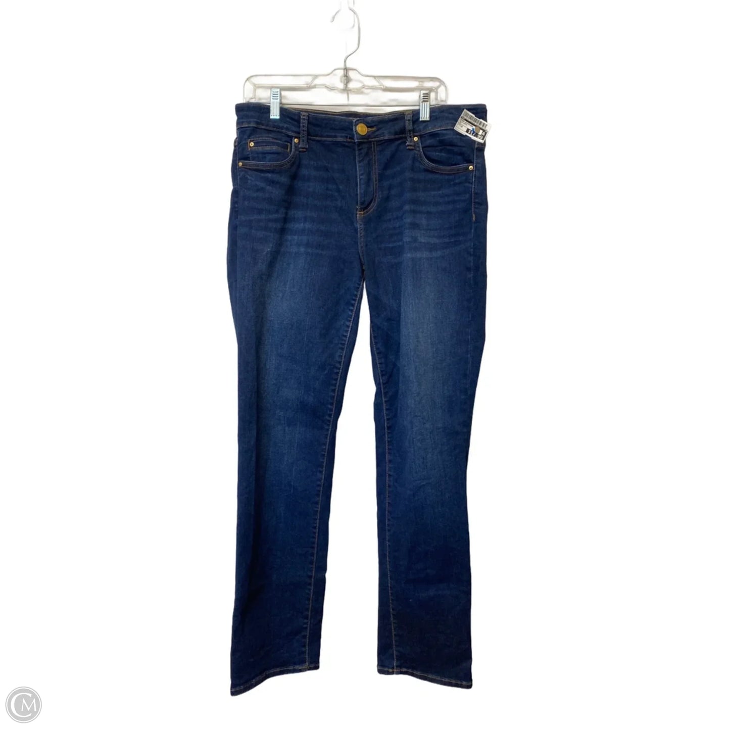 Jeans Boyfriend By Kut In Blue Denim, Size: 10