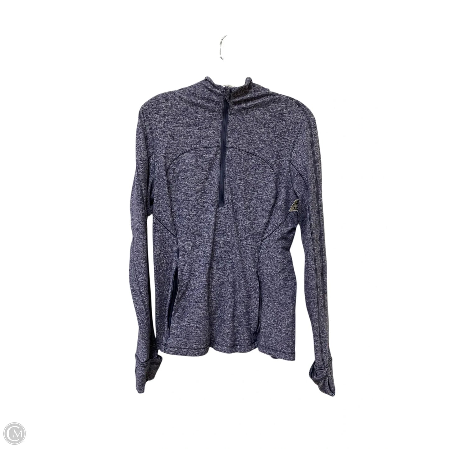 Athletic Jacket By Lululemon In Purple, Size: 12