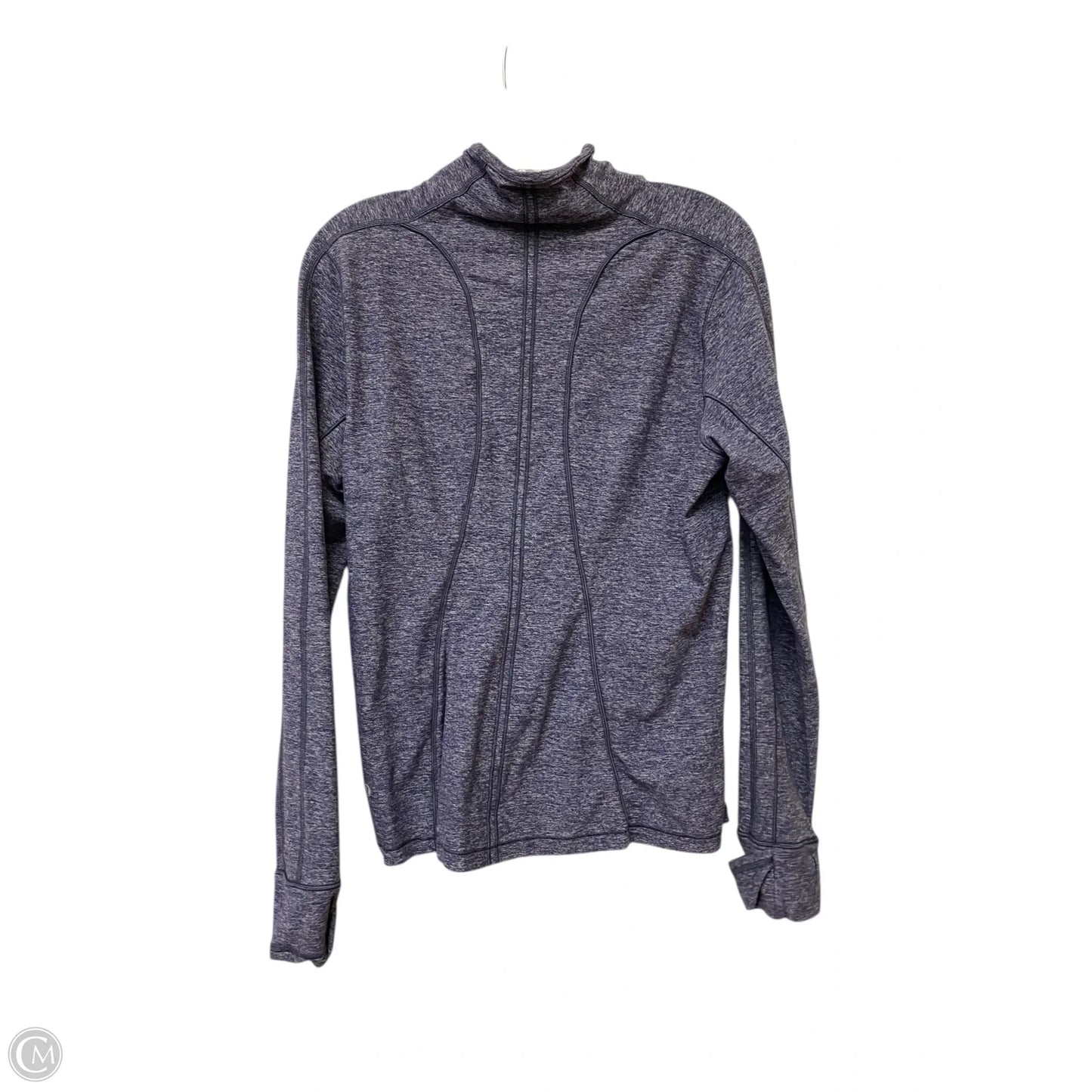 Athletic Jacket By Lululemon In Purple, Size: 12