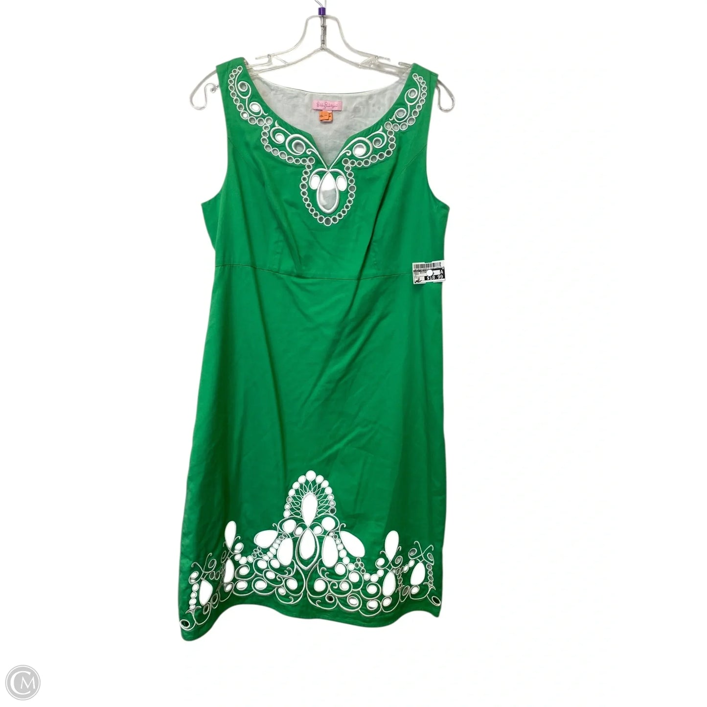 Dress Designer By Lilly Pulitzer In Green, Size: 10