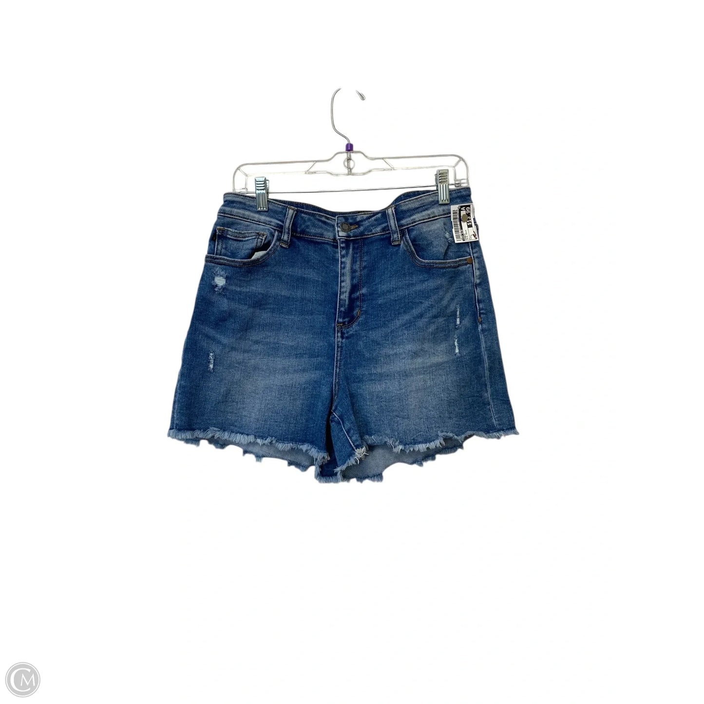 Shorts By Judy Blue In Blue Denim, Size: L