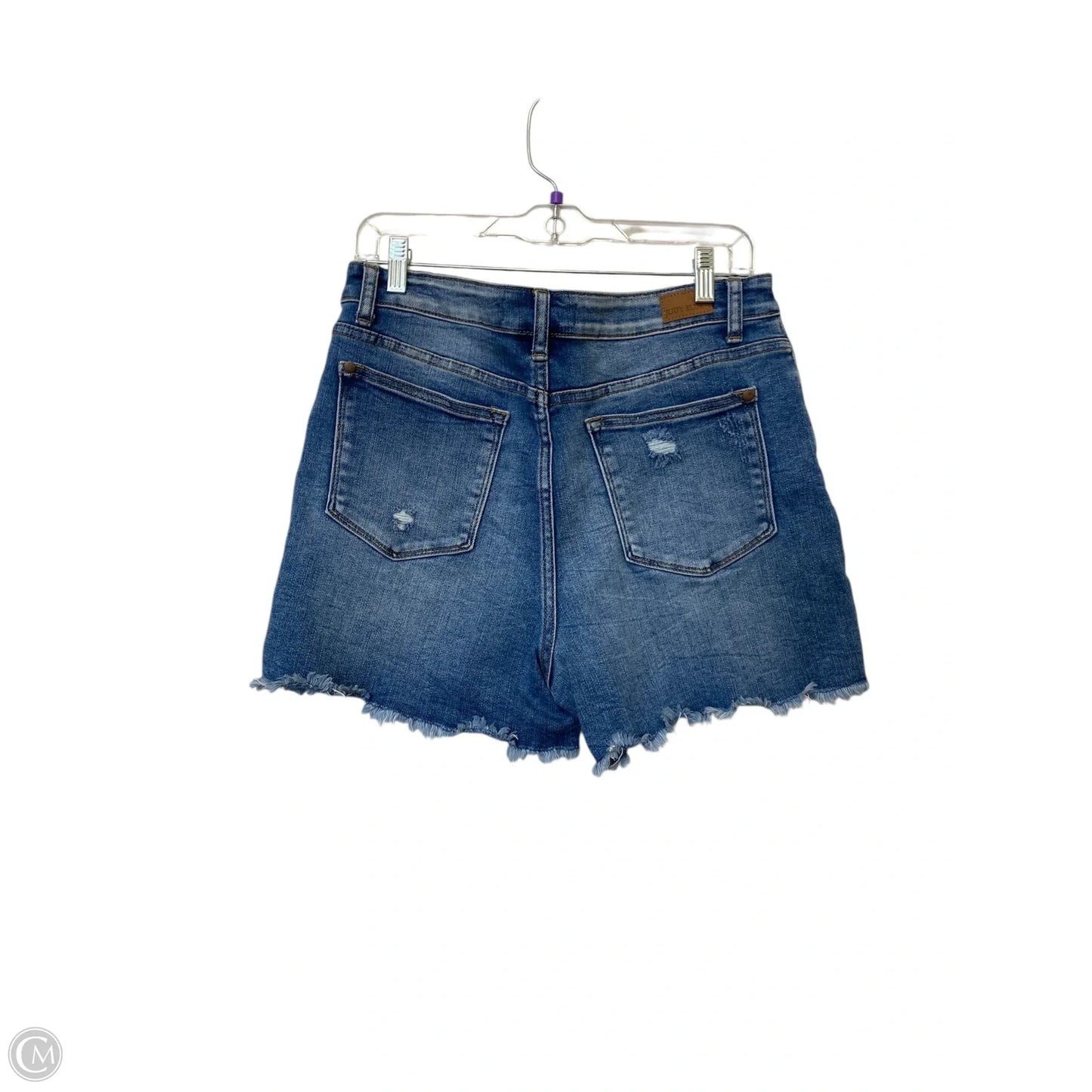 Shorts By Judy Blue In Blue Denim, Size: L