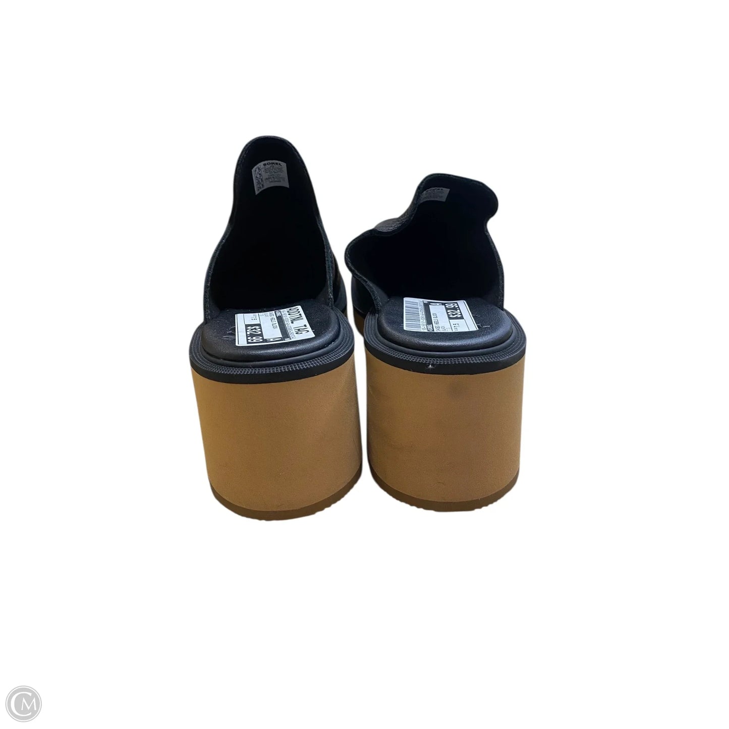 Shoes Heels Block By Sorel In Black, Size: 7.5