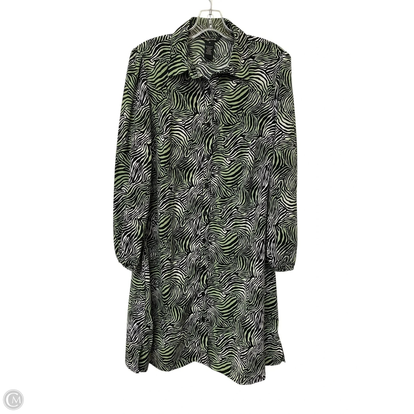 Dress Casual Midi By Cme In Animal Print, Size: M