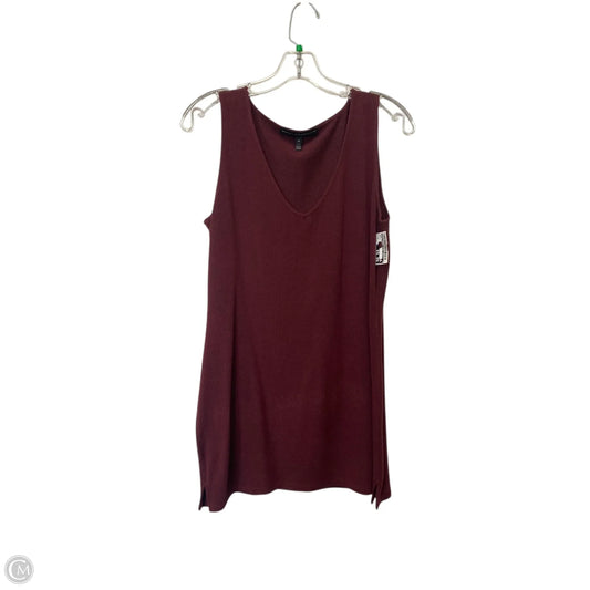 Tank Top By White House Black Market In Maroon, Size: M