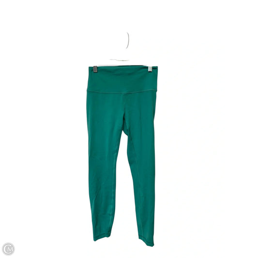 Athletic Leggings By Lululemon In Green, Size: 6