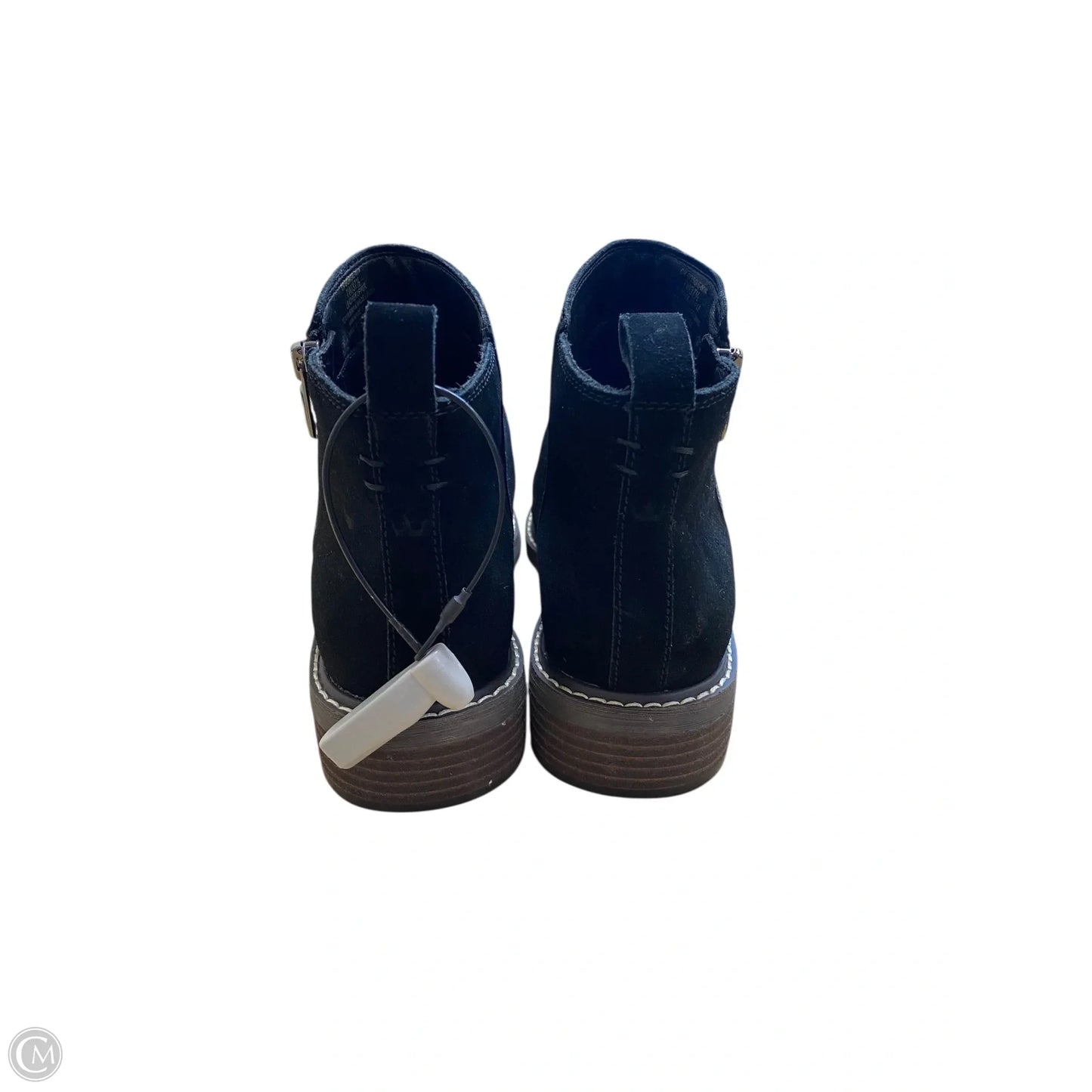 Boots Ankle Flats By Crown Vintage In Black, Size: 7