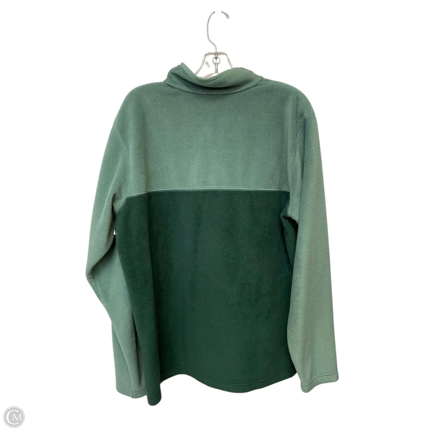 Jacket Fleece By Columbia In Green, Size: L
