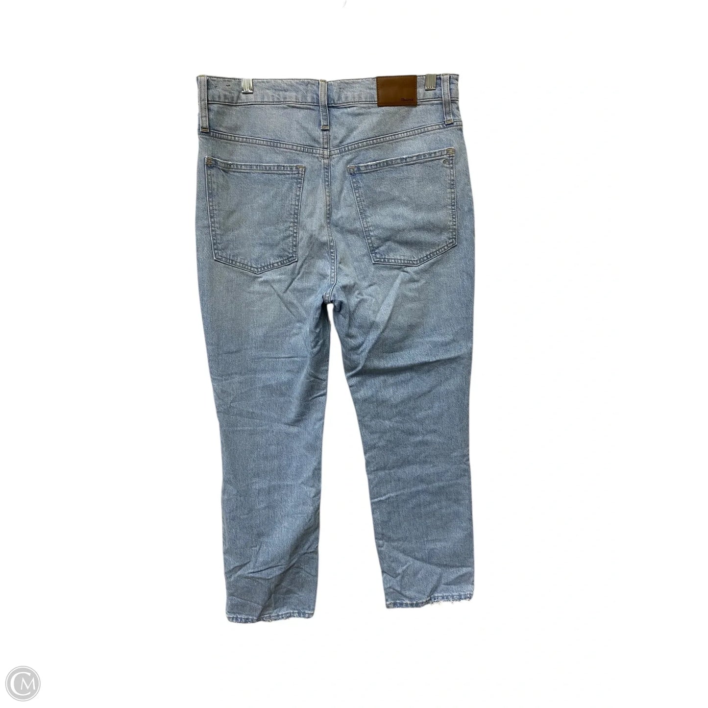 Jeans Boot Cut By Madewell In Blue Denim, Size: 10