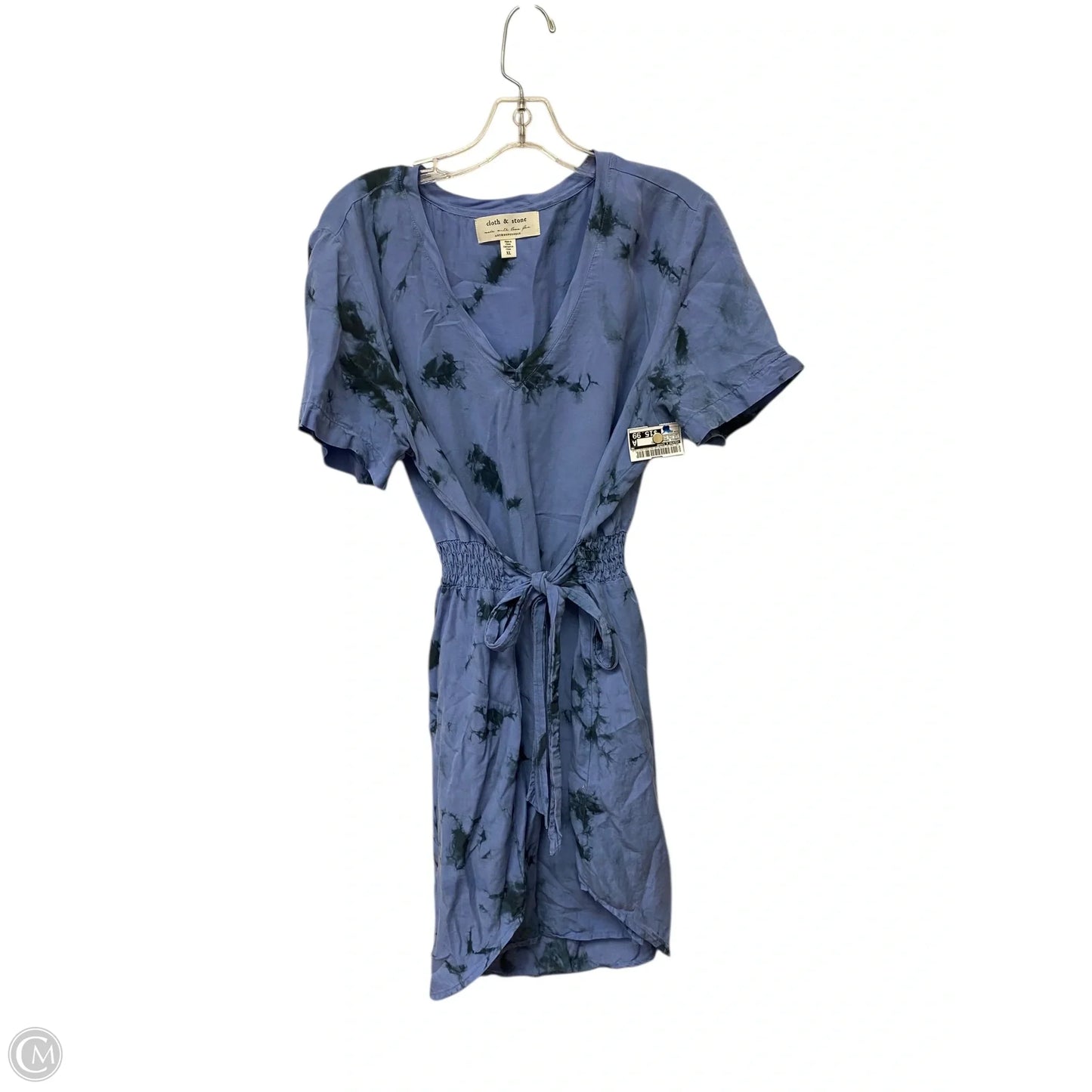 Dress Casual Midi By Cloth & Stone In Tie Dye Print, Size: Xl
