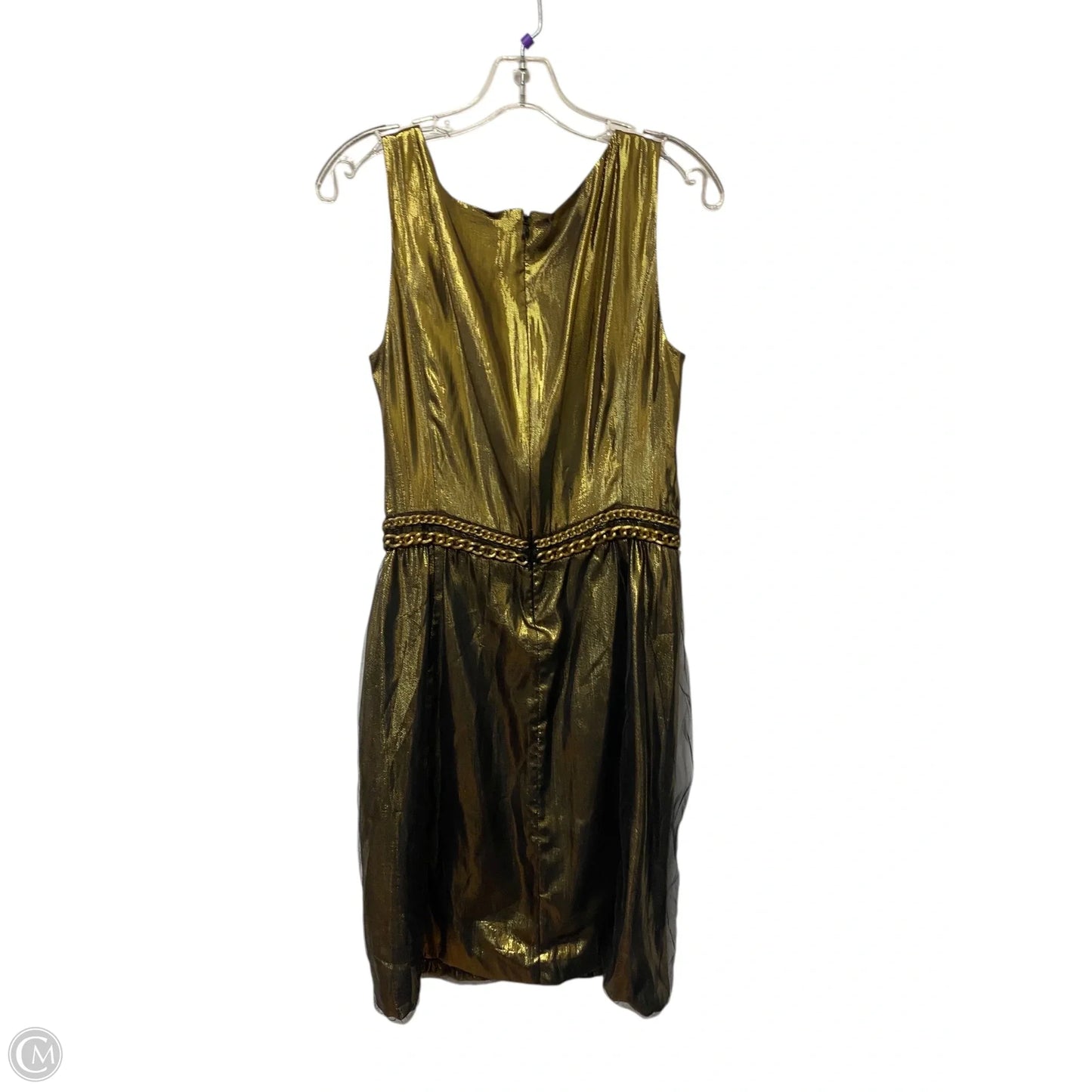 Dress Designer By Tory Burch In Gold, Size: 8