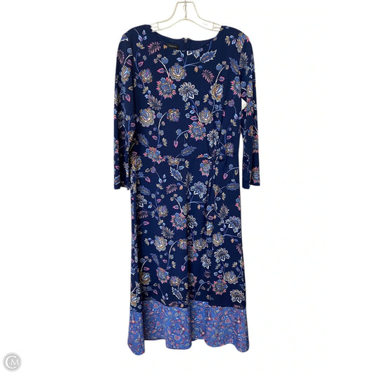 Dress Casual Maxi By Talbots In Floral Print, Size: 10