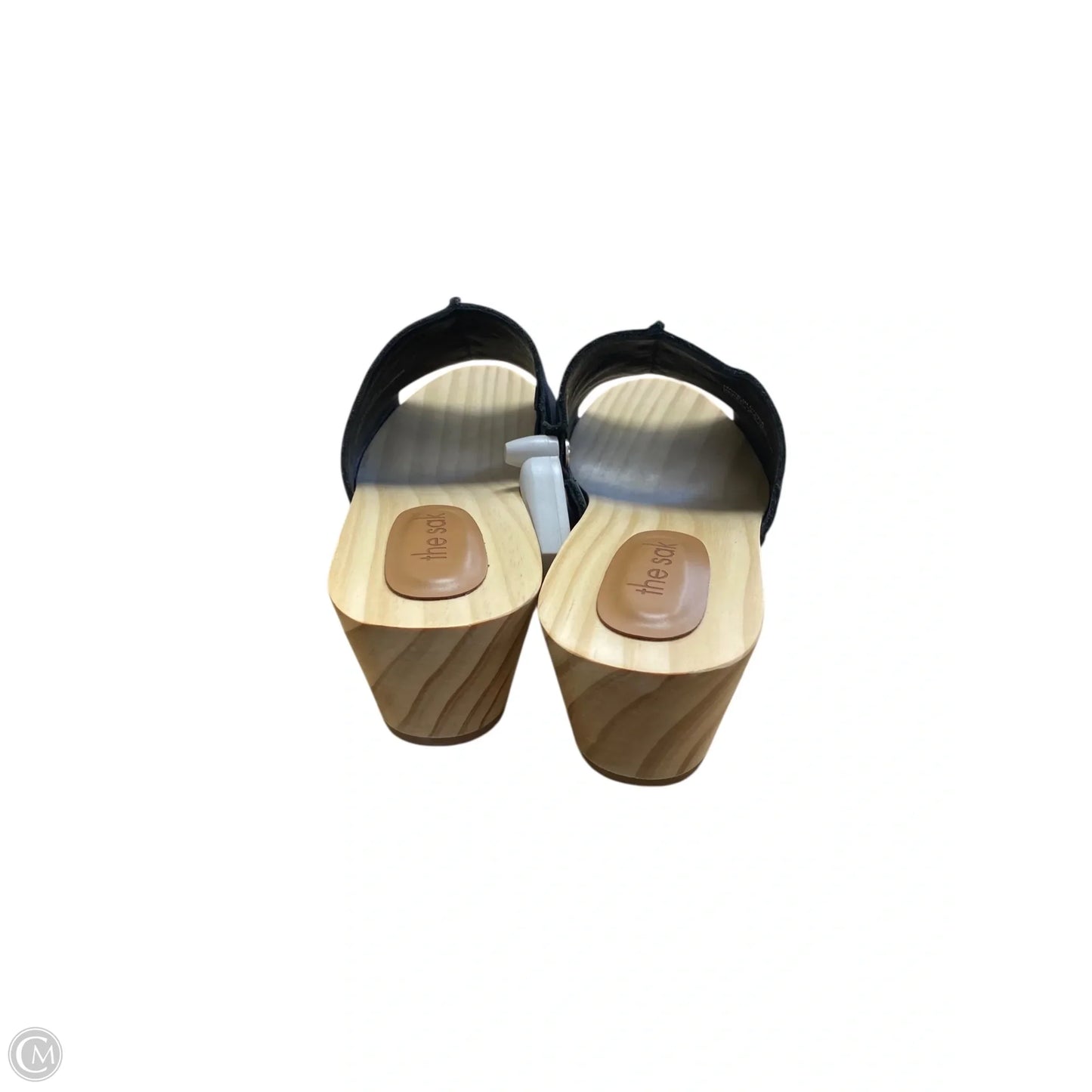 Sandals Heels Block By The Sak In Black, Size: 8