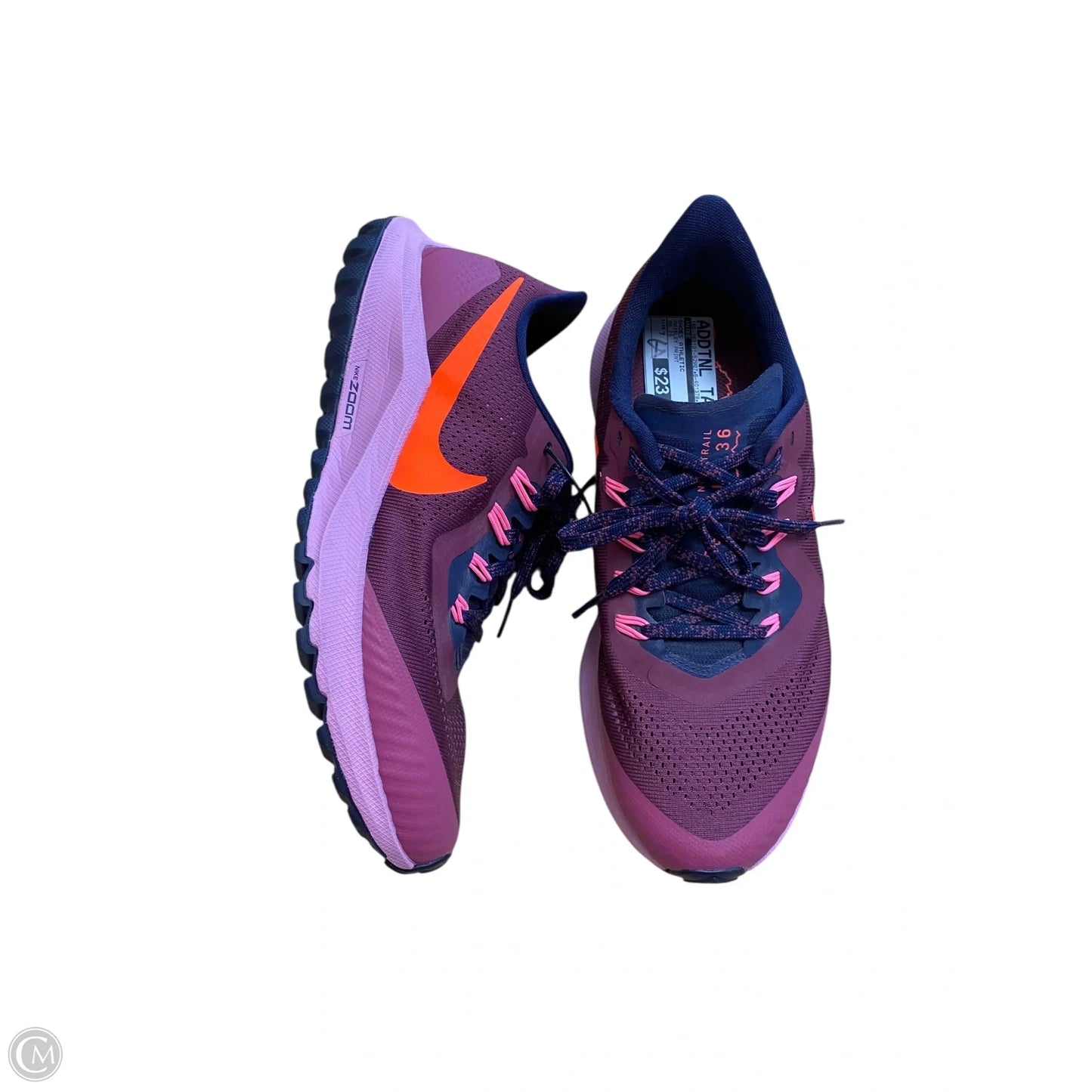 Shoes Athletic By Nike In Paisley Print, Size: 7