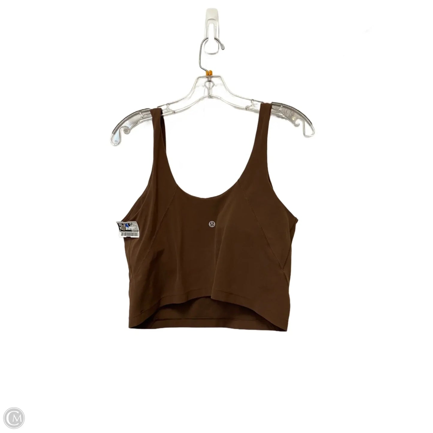 Athletic Tank Top By Lululemon In Brown, Size: 12