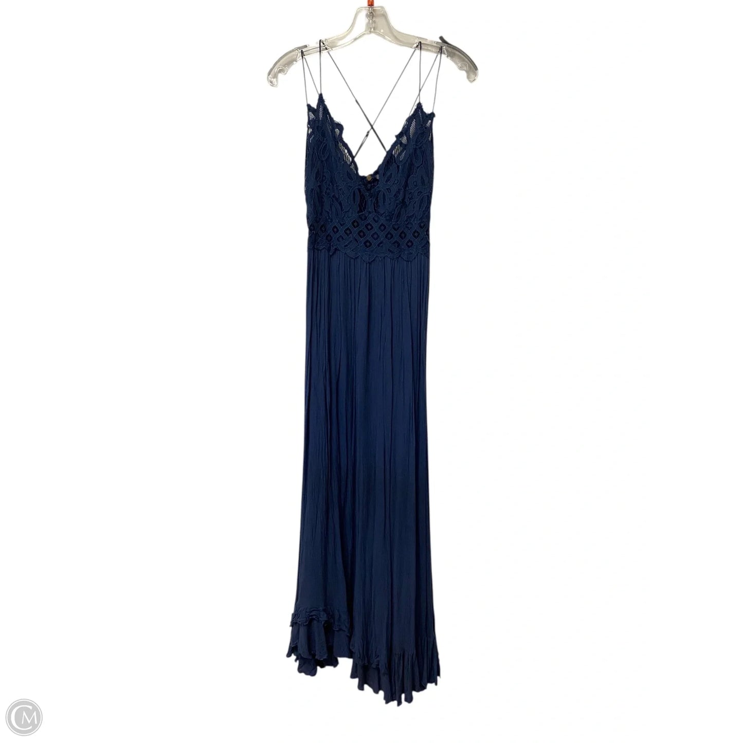 Dress Casual Maxi By Free People In Blue, Size: M
