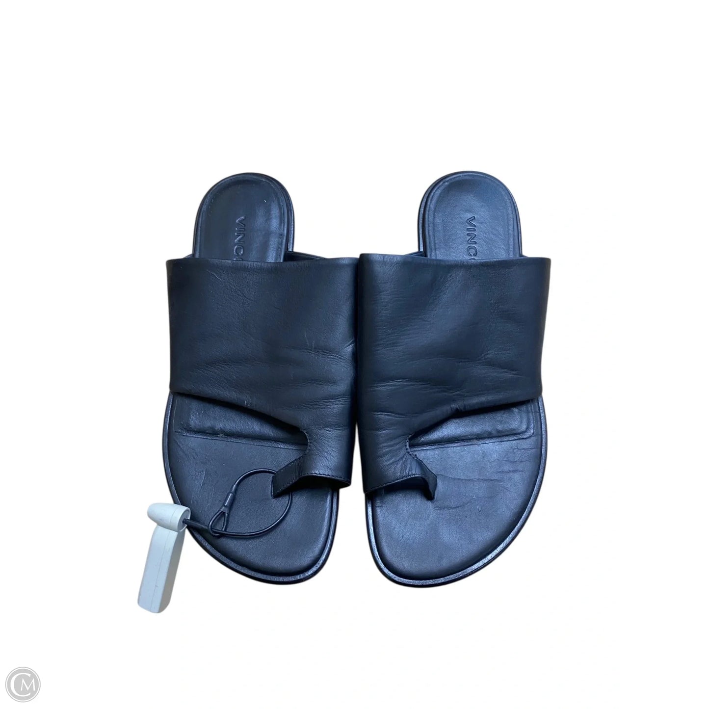 Sandals Flats By Vince In Black, Size: 6