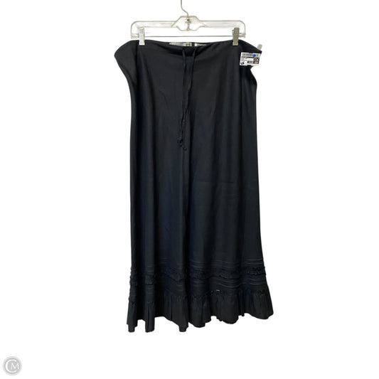 Skirt Maxi By Old Navy In Black, Size: 12