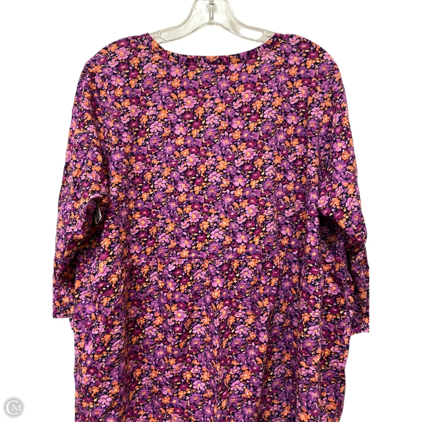 Top Long Sleeve By J. Jill In Leopard Print, Size: Xl