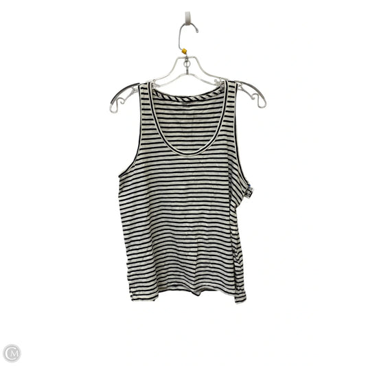 Tank Top By Madewell In Striped Pattern, Size: M