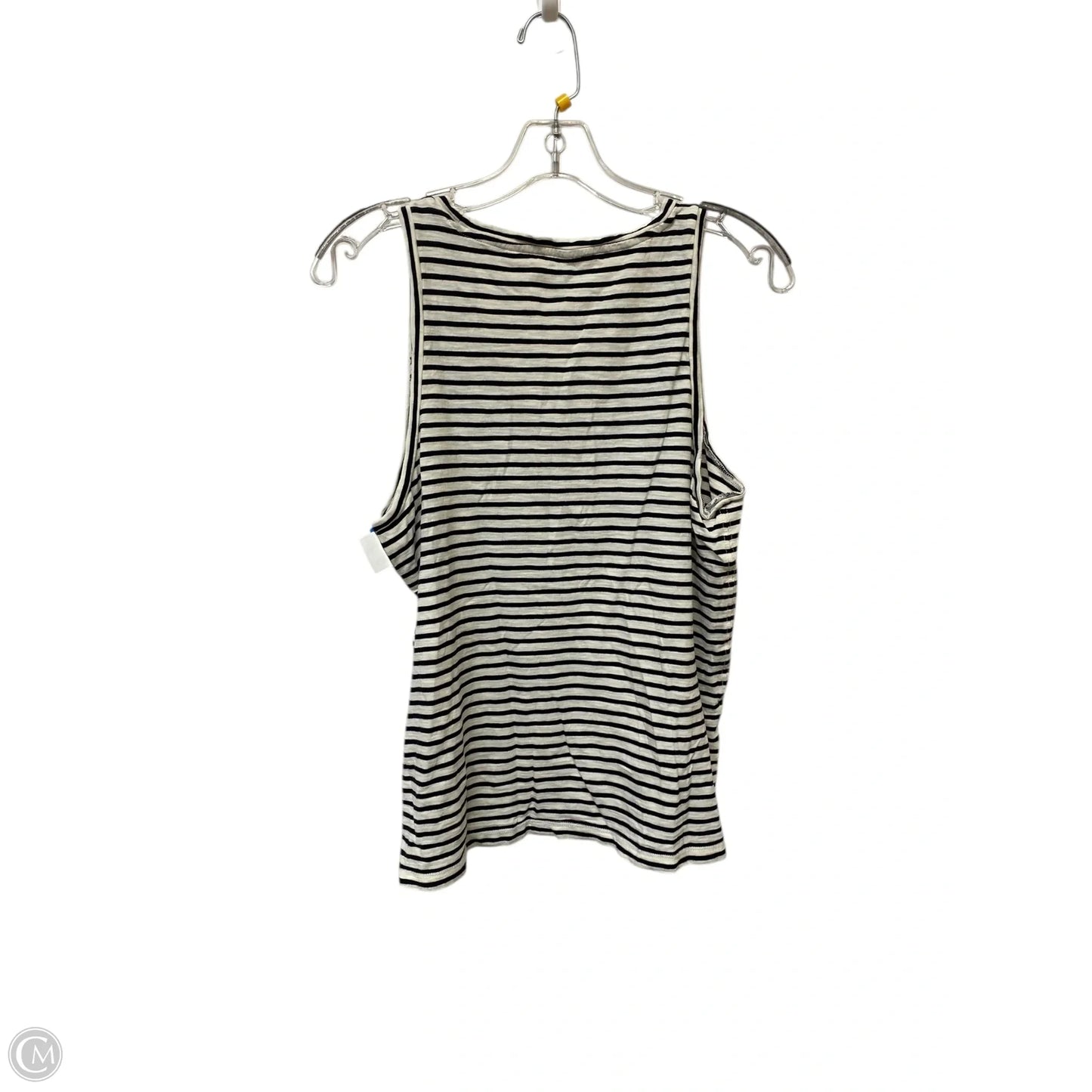 Tank Top By Madewell In Striped Pattern, Size: M