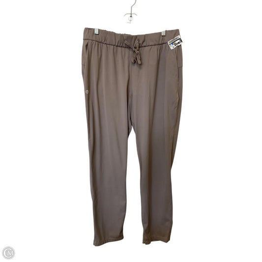 Athletic Pants By Cme In Brown, Size: Xl